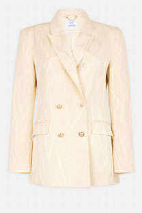 Zlatni sako na dvoredno kopčanje Tiffany Production