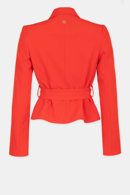 Sako sa pojasom na vezivanje Tiffany Production