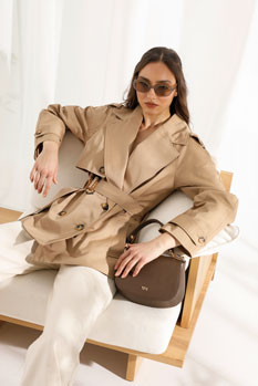 Kratki ženski mantil Tiffany Production