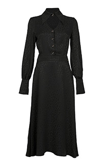 Tiffany Production Midi haljina dugih rukava