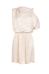 Kratka asimetrična haljina sa bretelom Tiffany Production