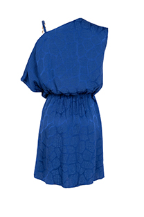 Kratka asimetrična haljina sa bretelom Tiffany Production