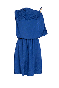 Kratka asimetrična haljina sa bretelom Tiffany Production