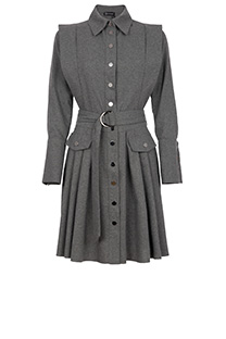 Tiffany Production Mini haljina sa asimetričnim detaljem i pojasom