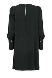 Haljina dugih rukava sa brošem od 100% viskoze Tiffany Production