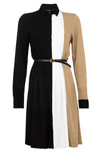 Haljina od 100% viskoze sa kontrastnim dezenom Tiffany Production