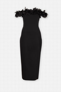 Tiffany Production Elegantna haljina sa cvetnim detaljima