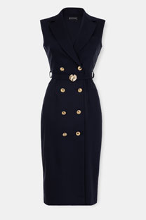 Tiffany Production Midi haljina sa dvorednim kopčanjem