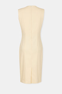 Haljina bez rukava sa naglašenim reverima Tiffany Production