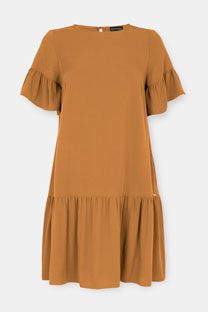 Kratka lepršava haljina sa karnerima Tiffany Production