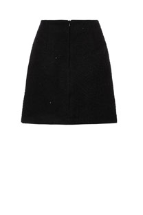 Mini suknja od buklea sa ukrasnim dugmićima Tiffany Production