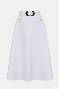 Suknja sa kaišem i zlatnim detaljima Tiffany Production