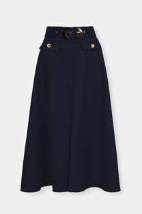 Suknja sa kaišem i zlatnim detaljima Tiffany Production