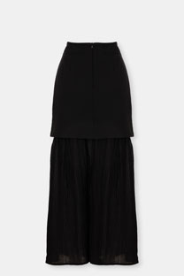 Suknja sa kombinacijom materijala Tiffany Production