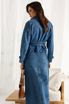 Teksas midi suknja Tiffany Production