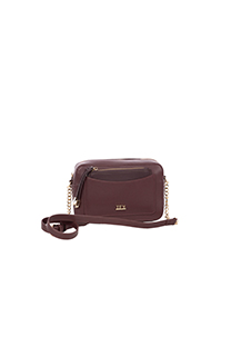 Ženska crossbody torba sa lancem i prednjim džepom Tiffany Production