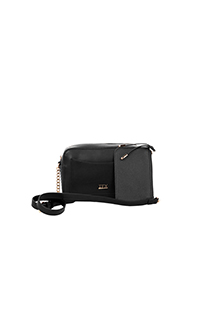 Ženska crossbody torba sa lancem i prednjim džepom Tiffany Production