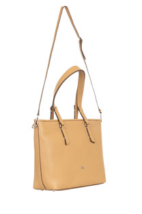 Velika ženska kožna torba sa ručkama i kaišem Tiffany Production