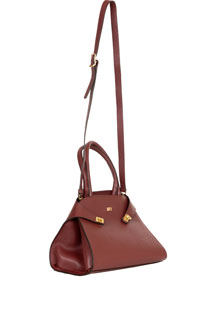 Ženska kožna torba sa ukrasnim kopčanjem Tiffany Production