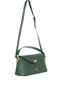 Mala kožna torba na preklop sa dva kaiša Tiffany Production