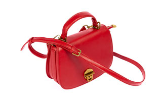 Mala torba sa ručkom i metalnim kopčanjem Tiffany Production