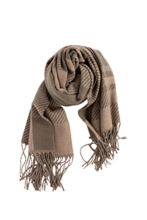 Ženska karirana ešarpa sa resama Tiffany Production