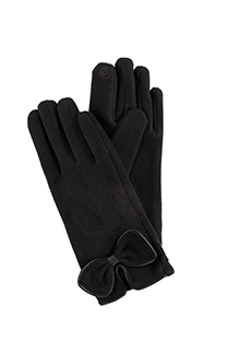 Tiffany Production Ženske zimske rukavice sa ukrasnom mašnom