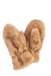 Ženske krznene rukavice Tiffany Production