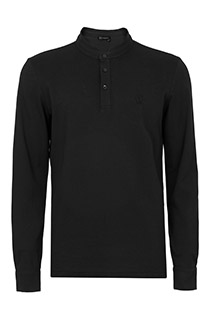 Muška majica dugih rukava od pamuka sa ruskom kragnom Tiffany Production