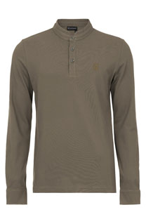 Muška majica dugih rukava od pamuka sa ruskom kragnom Tiffany Production