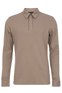 Muška majica dugih rukava od pamuka sa skrivenim kopčanjem Tiffany Production