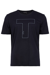 Muška pamučna majica sa ukrasnom štampom Tiffany Production