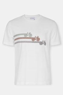 Tiffany Production Bela pamučna majica sa printom