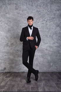 Tiffany Production Muške slim pantalone od pamuka i elastina sa džepovima