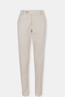 Pantalone klasičnog kroja sa lanom Tiffany Production