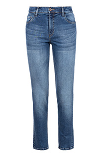 Tiffany Production Muške farmerke tamne sa izbeljenjem