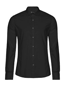 Muška bazna košulja dugih rukava od pamuka i elastina Tiffany Production