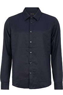 Jednobojna muška košulja dugih rukava Tiffany Production