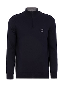 Tiffany Production Muški džemper sa visokom kragnom i rajsferšlusom