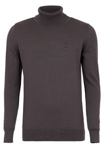 Bazna muška rolka dugih rukava sa rebrastom porubom Tiffany Production