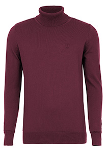 Bazna muška rolka dugih rukava sa rebrastom porubom Tiffany Production