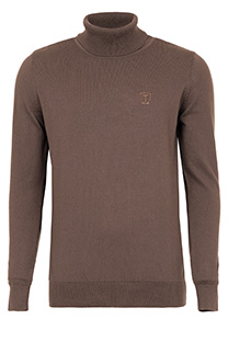 Bazna muška rolka dugih rukava sa rebrastom porubom Tiffany Production