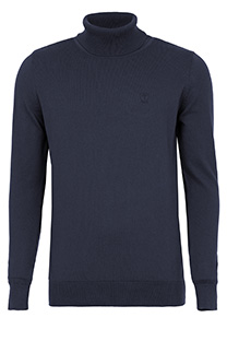 Bazna muška rolka dugih rukava sa rebrastom porubom Tiffany Production