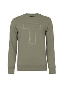 Muški duks dugih rukava sa printom Tiffany Production