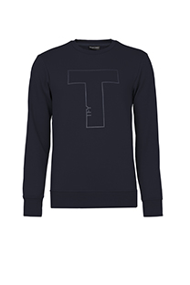 Muški duks dugih rukava sa printom Tiffany Production