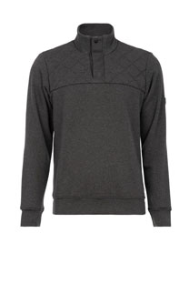 Muški duks dugih rukava sa visokom kragnom i prošivenim detaljima Tiffany Production