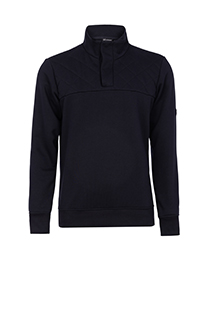 Muški duks dugih rukava sa visokom kragnom i prošivenim detaljima Tiffany Production