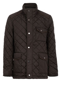 Muška štepana jakna sa visokom kragnom i džepovima Tiffany Production