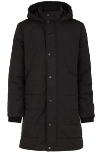 Muška jakna sa kapuljačom i prošivenim detaljima Tiffany Production