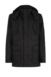 Tiffany Production Muška jakna sa kapuljačom i visokom kragnom